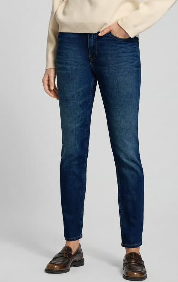 Tommy Hilfiger Slim fit jeans van katoenmix - Foto 2