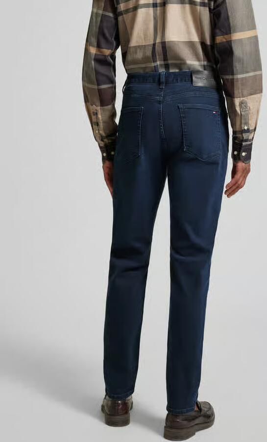 Tommy Hilfiger Slim fit jeans van katoenmix model 'BLEECKER'