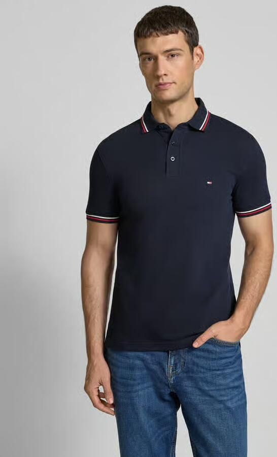 Tommy Hilfiger Polo Shirt Korte Mouw TIPPED SLIM FIT POLO - Foto 16