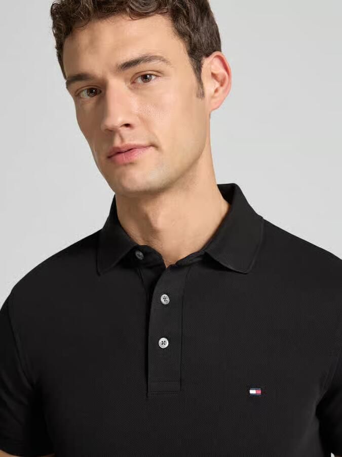 Tommy Hilfiger Poloshirt 1985 SLIM POLO met borduursel en piquékwaliteit - Foto 12