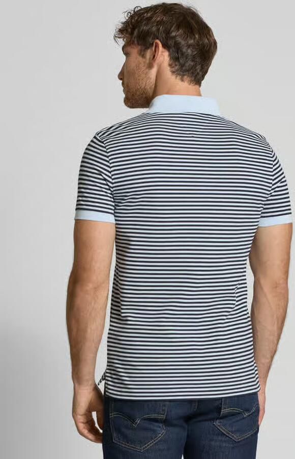 Tommy Hilfiger Slim fit poloshirt van een mix van katoen en elastaan - Foto 3