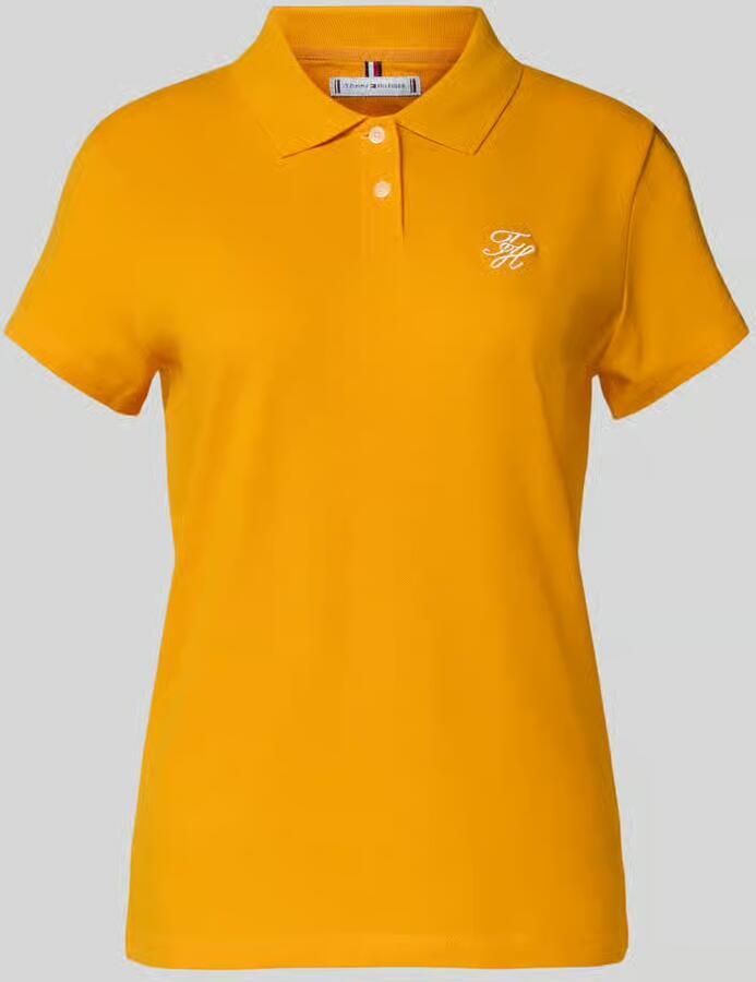 Tommy Hilfiger Slim fit Poloshirt van Katoenmix - Foto 2