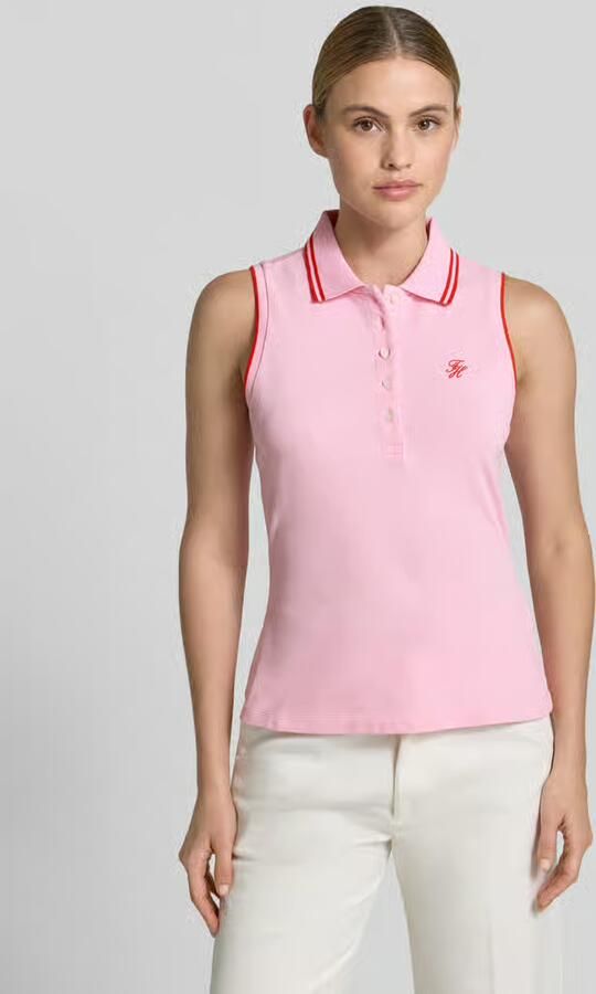 Tommy Hilfiger slim fit poloshirt van katoenmix - Foto 2