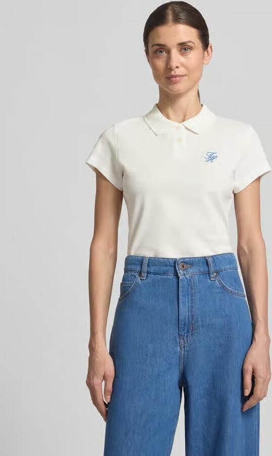 Tommy Hilfiger Slim fit Poloshirt van Katoenmix - Foto 3
