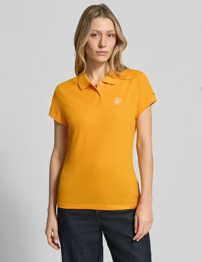 Tommy Hilfiger Slim fit Poloshirt van Katoenmix - Foto 2