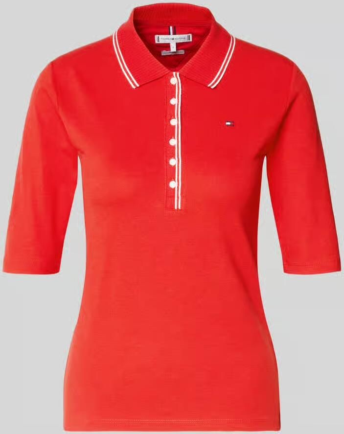 Tommy Hilfiger slim fit poloshirt van lyocellmix - Foto 2