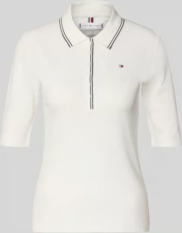Tommy Hilfiger slim fit poloshirt van lyocellmix - Foto 2