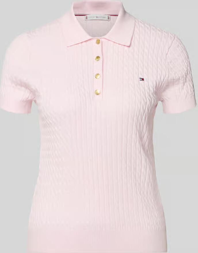 Tommy Hilfiger Slim fit poloshirt van puur katoen