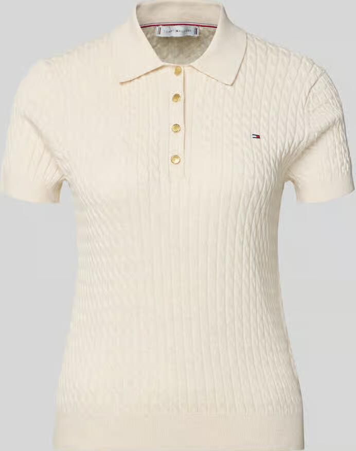 Tommy Hilfiger Slim fit poloshirt van puur katoen