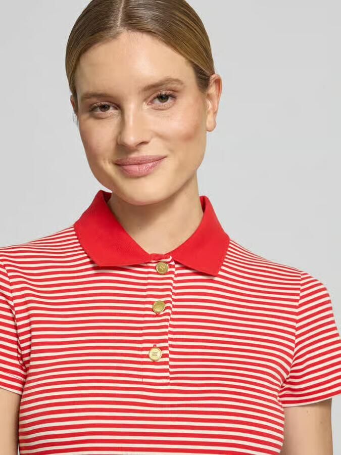 Tommy Hilfiger slim fit poloshirt van puur katoen