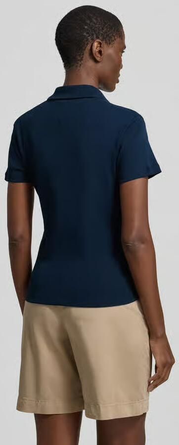 TOMMY HILFIGER Dames Tops & T-shirts Gold Button Slim Donkerblauw - Foto 8