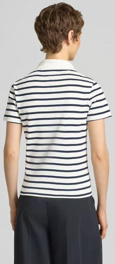 TOMMY HILFIGER Dames Tops & T-shirts Gold Button Slim Multi - Foto 5