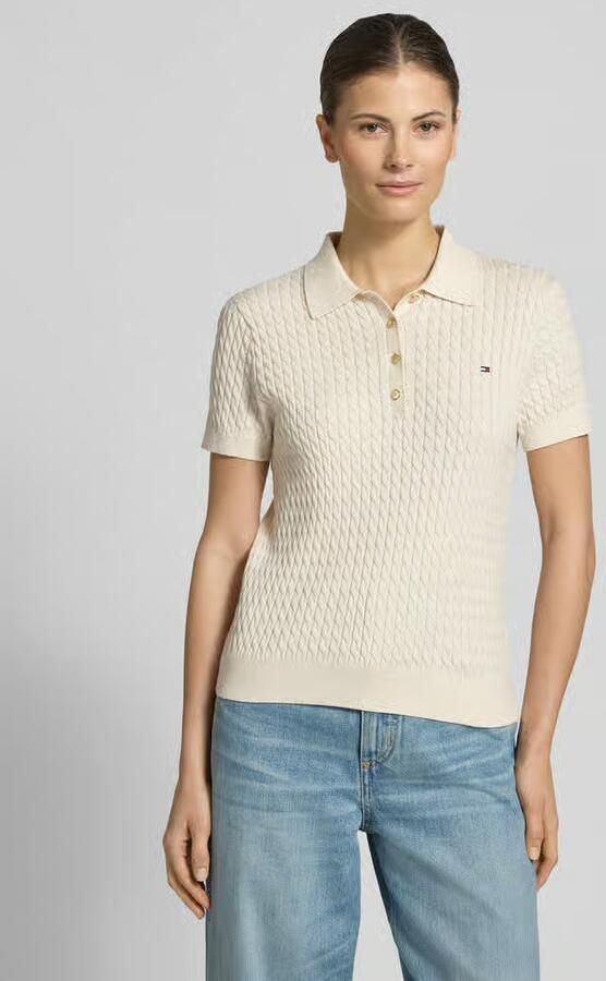 Tommy Hilfiger Slim fit poloshirt van puur katoen - Foto 3