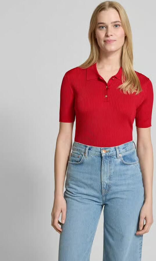 Tommy Hilfiger Slim fit poloshirt van viscosemix - Foto 2