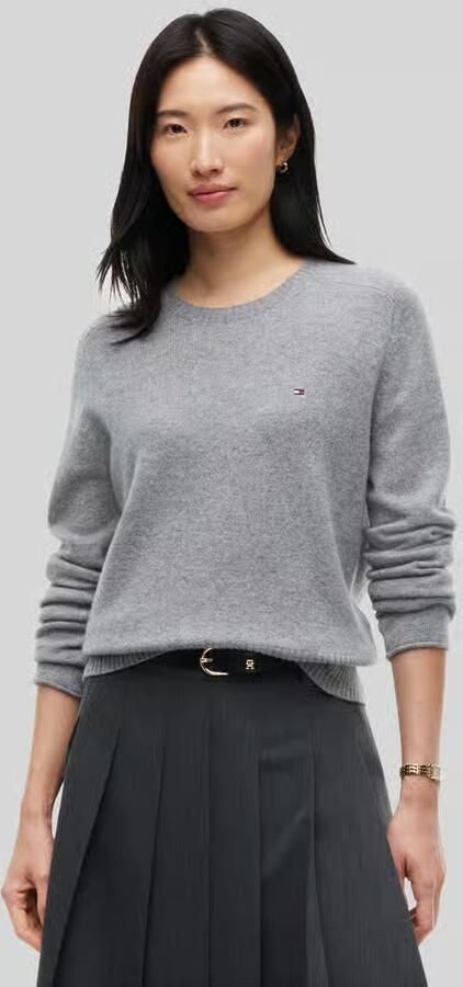Tommy Hilfiger Slim fit pullover van pure wol - Foto 2