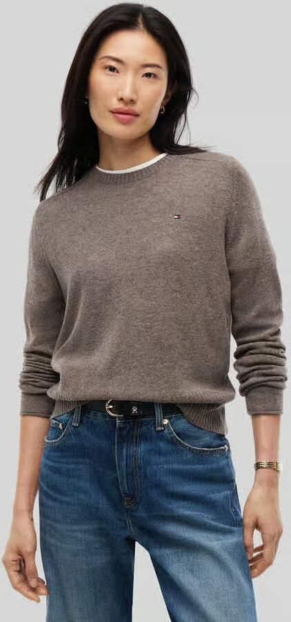 Tommy Hilfiger Slim fit pullover van pure wol - Foto 2