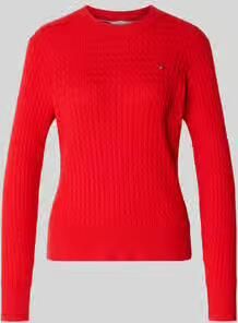 Tommy Hilfiger Slim fit pullover van puur katoen