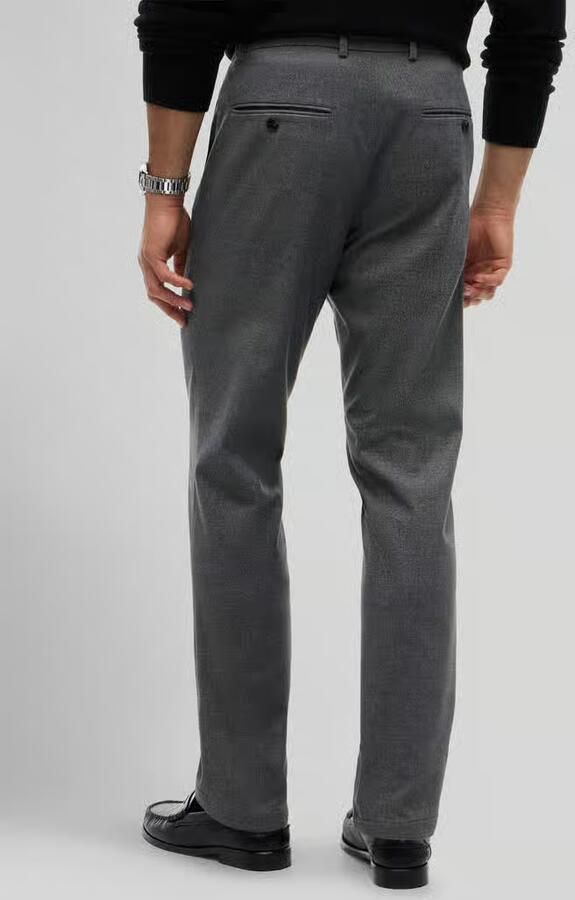 Tommy Hilfiger slim fit recht broek van katoenmix met viscose model 'DENTON' - Foto 2