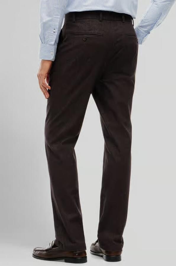 Tommy Hilfiger slim fit recht broek van katoenmix met viscose model 'DENTON' - Foto 2