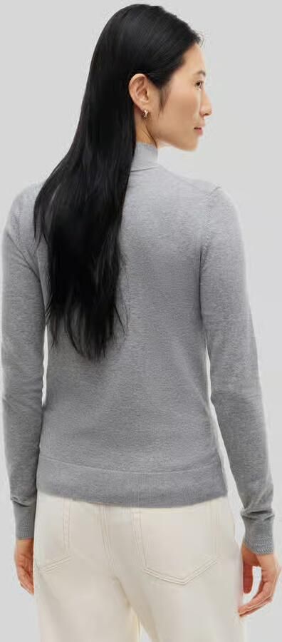Tommy Hilfiger Slim fit shirt met lange mouwen met mockneck - Foto 3