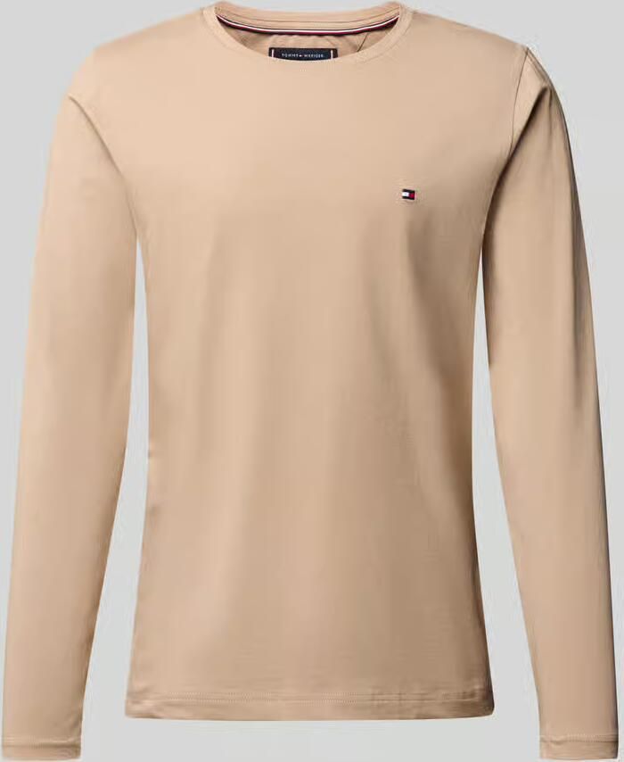Tommy Hilfiger Slim fit shirt met lange mouwen van katoenmix - Foto 2