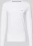 Tommy Hilfiger Slim fit shirt met lange mouwen en geborduurd logo model 'Tretch' - Thumbnail 1
