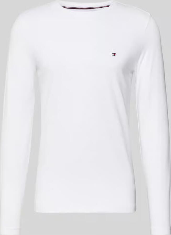 Tommy Hilfiger Slim fit shirt met lange mouwen en geborduurd logo model 'Tretch' - Foto 7