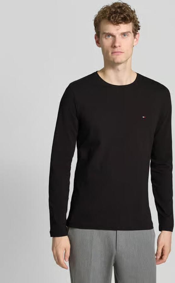 Tommy Hilfiger Extra slim fit shirt met lange mouwen en labelstitching - Foto 9