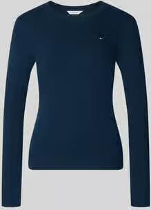 Tommy Hilfiger Slim fit shirt met lange mouwen van puur katoen