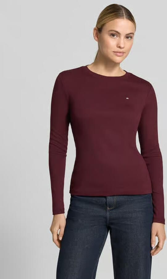Tommy Hilfiger Slim fit shirt met lange mouwen van puur katoen - Foto 3