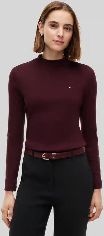 Tommy Hilfiger slim fit shirt met lange mouwen van puur katoen - Foto 6