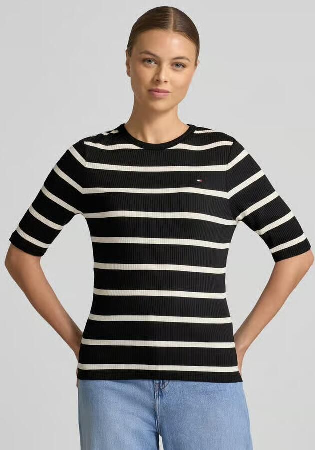 Tommy Hilfiger Slim fit shirt van viscosemix - Foto 3