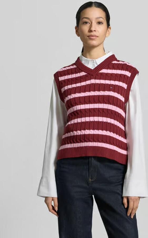 Tommy Hilfiger Slim fit spencer van puur katoen - Foto 2