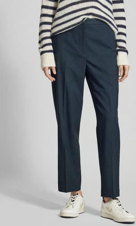 Tommy Hilfiger Slim fit stoffen broek met persplooien - Foto 2