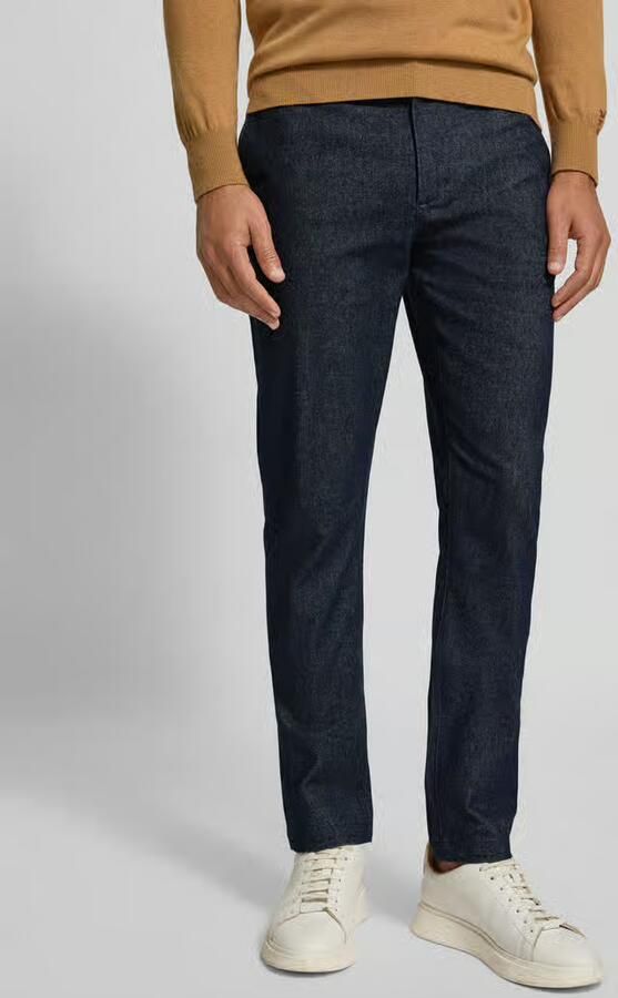 Tommy Hilfiger Slim fit stoffen broek van katoenmix model 'BLEECKER' - Foto 2