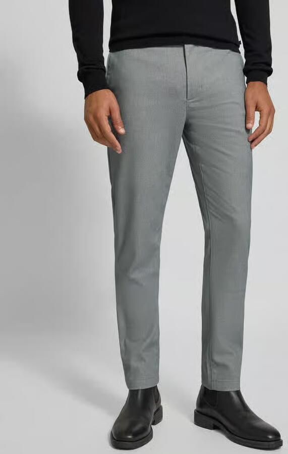 Tommy Hilfiger Chino BLEECKER BRUSHED MARL Slim Fit geborsteld gemêleerd patroon - Foto 7