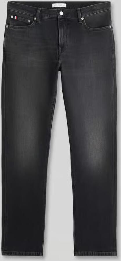 Tommy Hilfiger Slim fit straight jeans van katoenmix model 'DENTON'