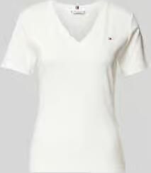 Tommy Hilfiger Slim fit T-shirt met logostitching model 'CODY' - Foto 13