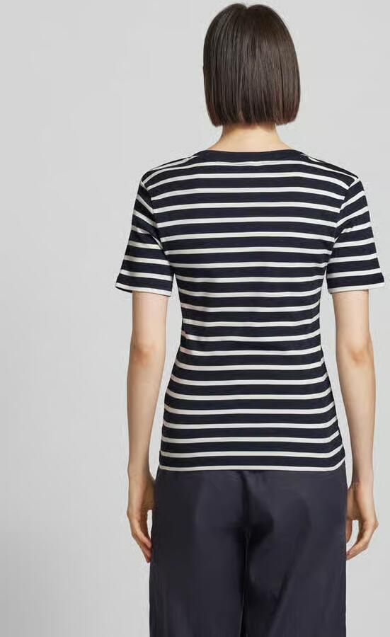 Tommy Hilfiger Slim fit T-shirt met logostitching model 'CODY' - Foto 7
