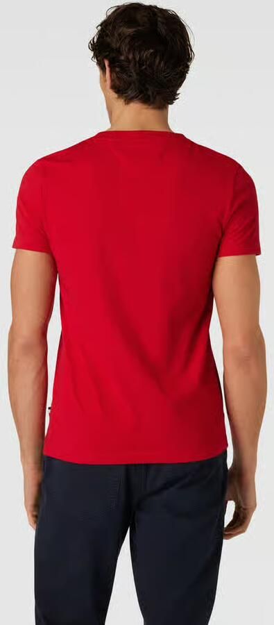 Tommy Hilfiger Slim fit T-shirt met ronde hals