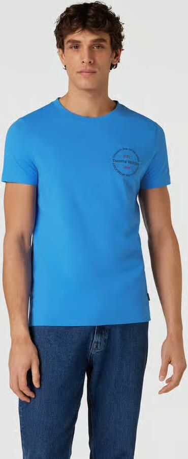 Tommy Hilfiger T-shirt met printopdruk blue spell - Foto 2