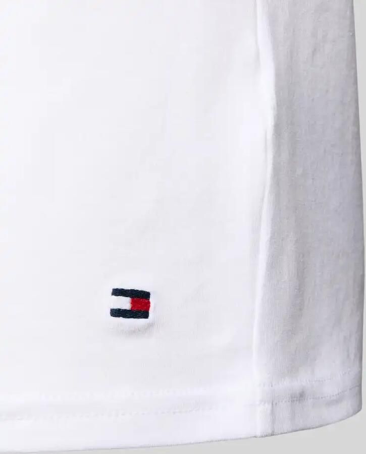 Tommy Hilfiger slim fit T-shirt set van katoenmix in set van 3