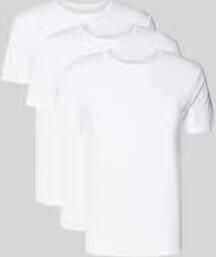 Tommy Hilfiger slim fit T-shirt set van katoenmix in set van 3 - Foto 2