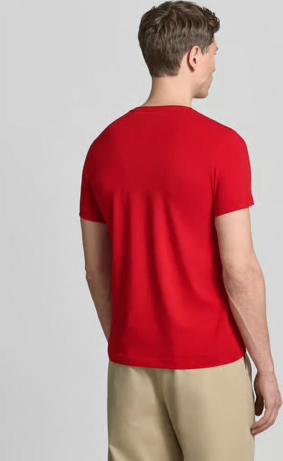 Tommy Hilfiger Slim fit T-shirt van een mix van katoen en elastaan - Foto 15