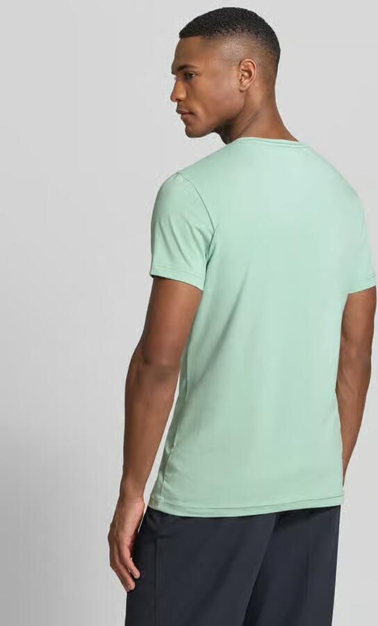 Tommy Hilfiger Slim Fit T-shirt van katoenmix - Foto 2