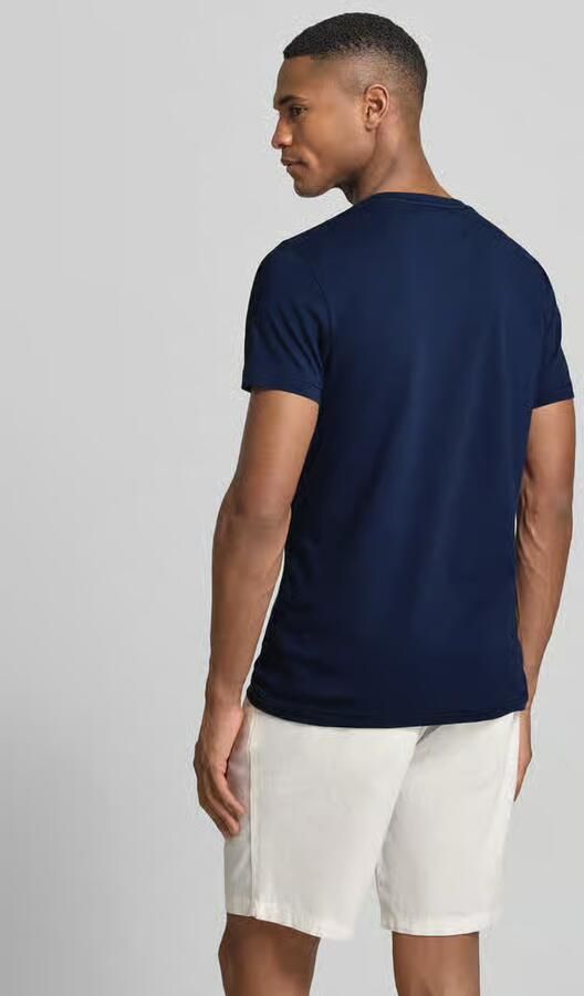 Tommy Hilfiger Slim Fit T-shirt van katoenmix