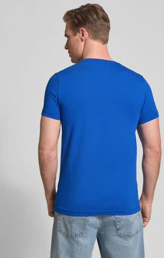 Tommy Hilfiger Slim Fit T-shirt van katoenmix - Foto 2