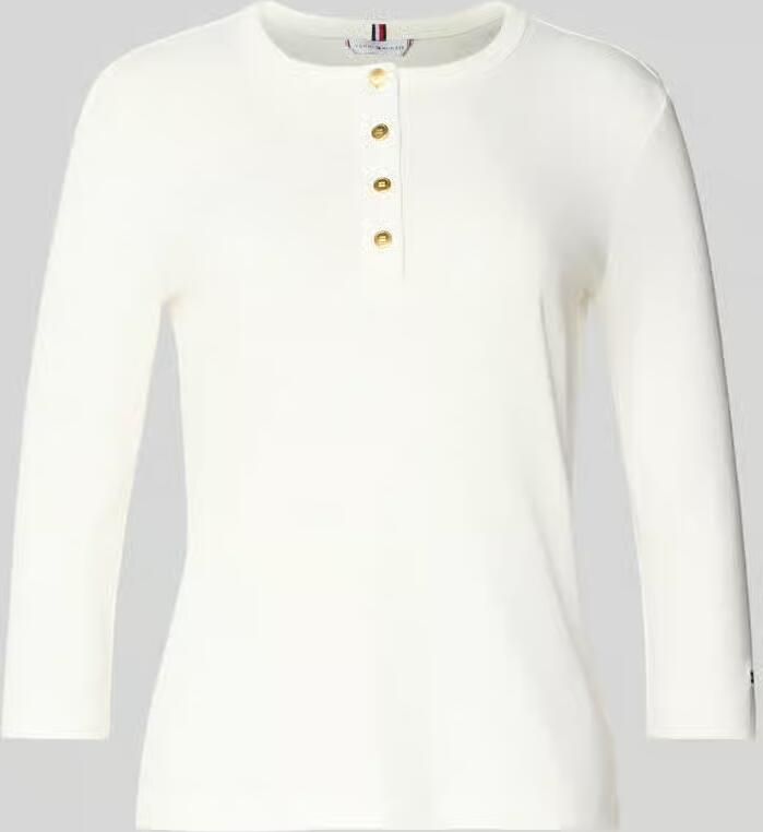 Tommy Hilfiger Slim fit T-shirt van puur katoen