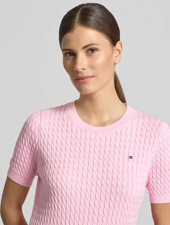 Tommy Hilfiger slim fit T-shirt van puur katoen