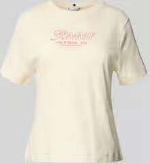 Tommy Hilfiger Slim Fit T-shirt van puur katoen